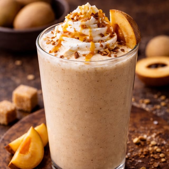 Chickoo (Sapodilla) Shake.