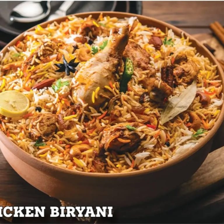 Delicious Chicken Biryani and More