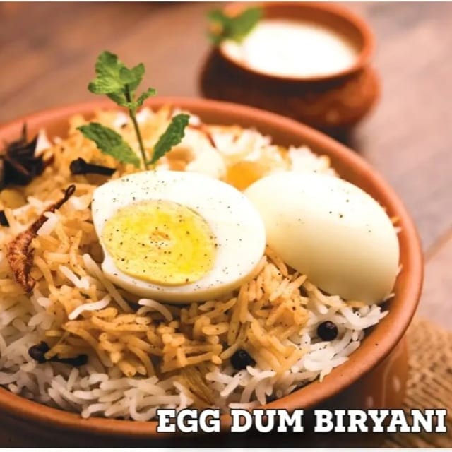 Egg Biryani.