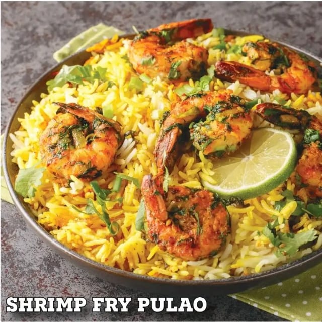 Shrimp Fry Pulao.