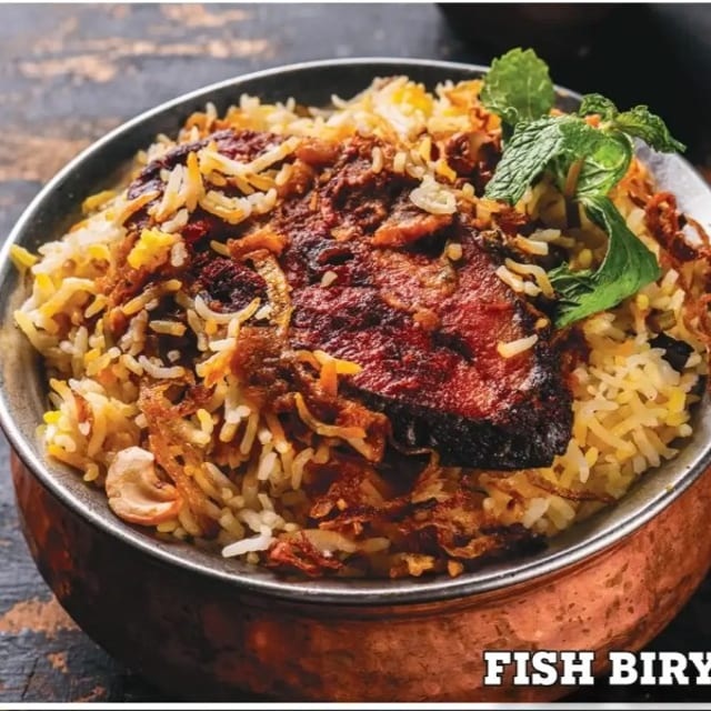 Fish Biryani.