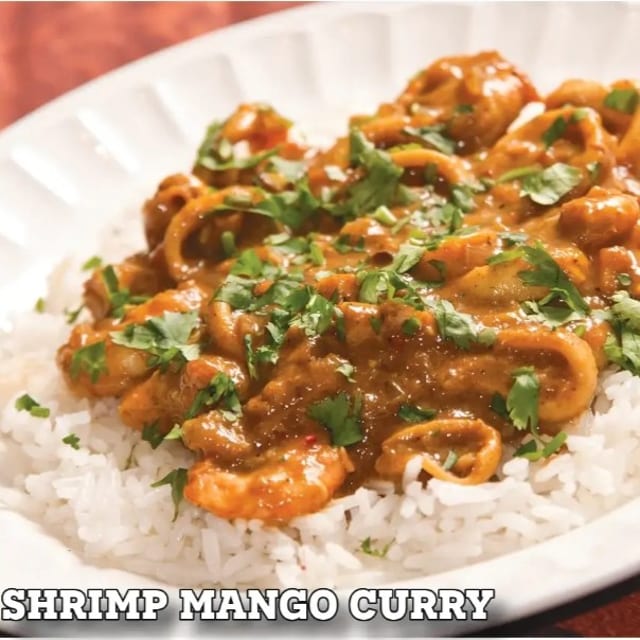 Shrimp Mango Curry.