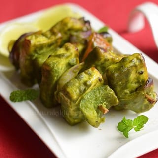 Hariyali Paneer Tikka
