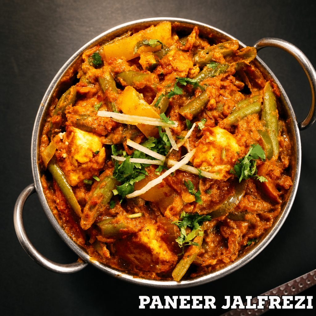 Paneer Jalfrezi.