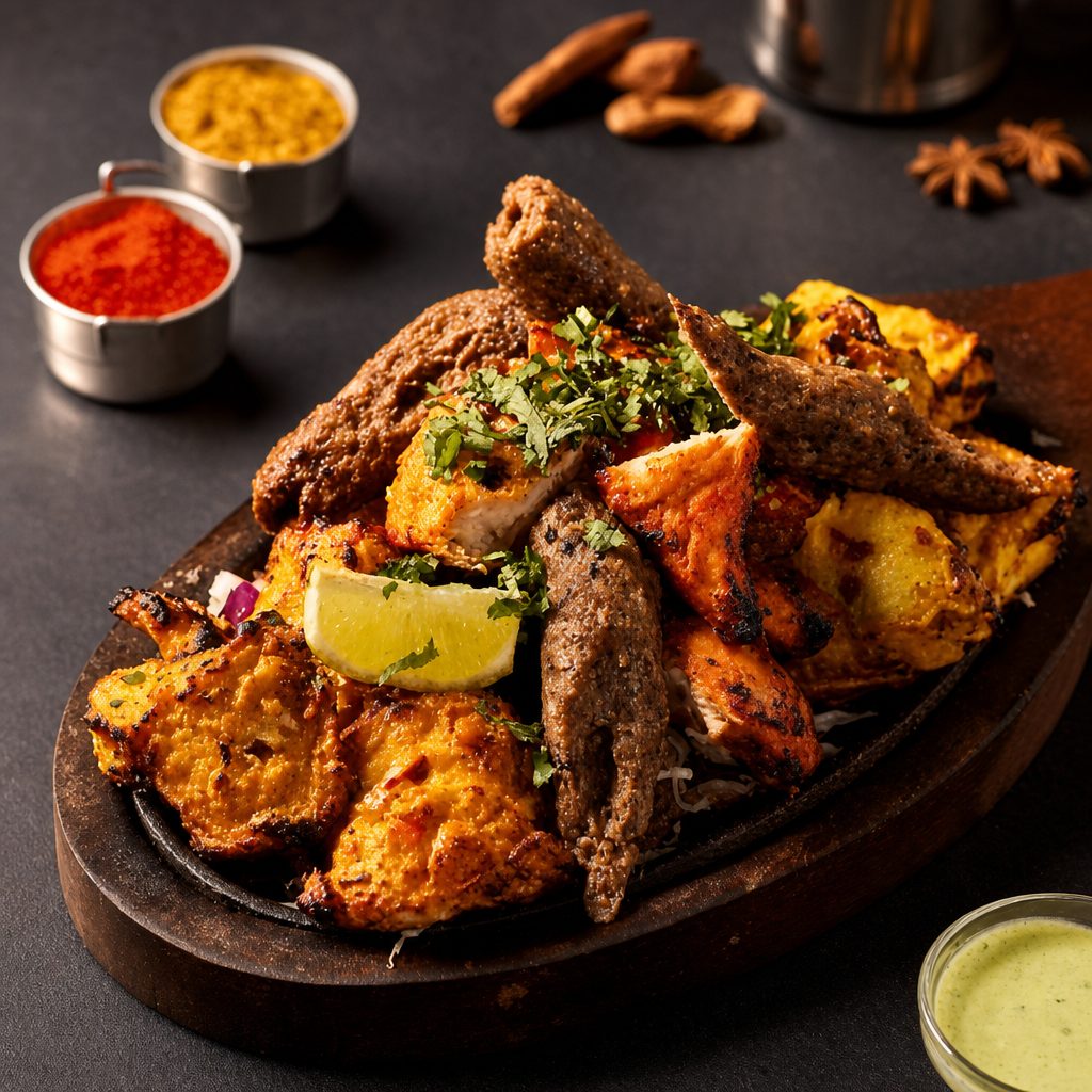 Tandoori Mix Grill.