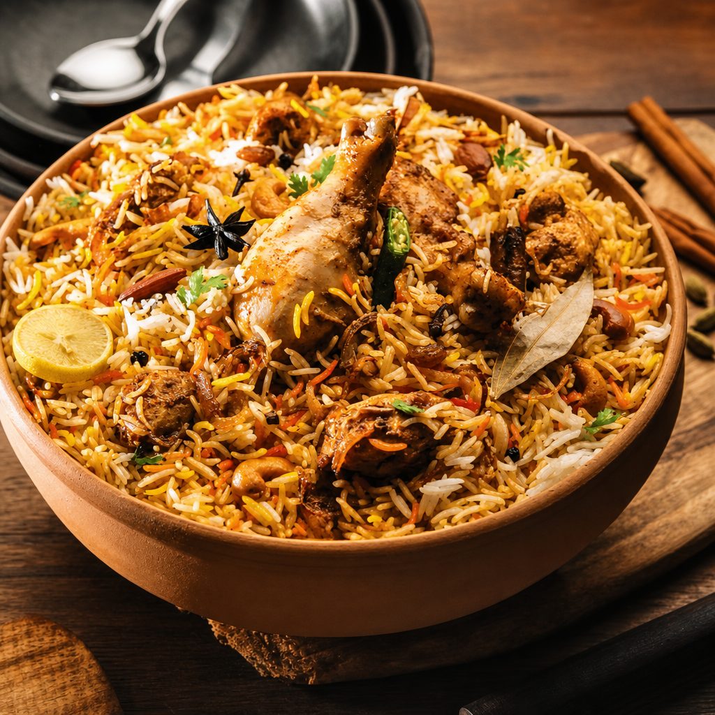 Chicken Biryani.