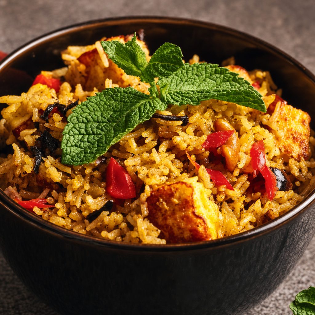 Paneer Biryani.