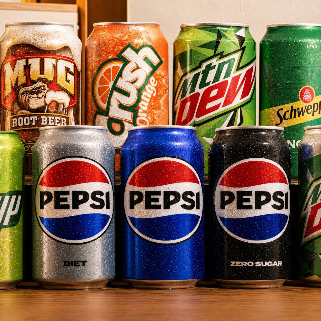 Bottled Soda.