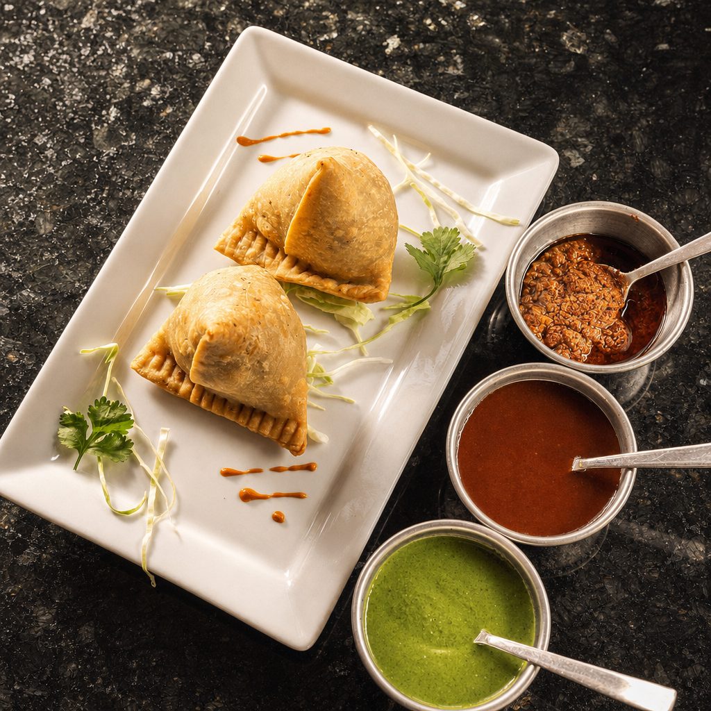 Chicken Samosa.